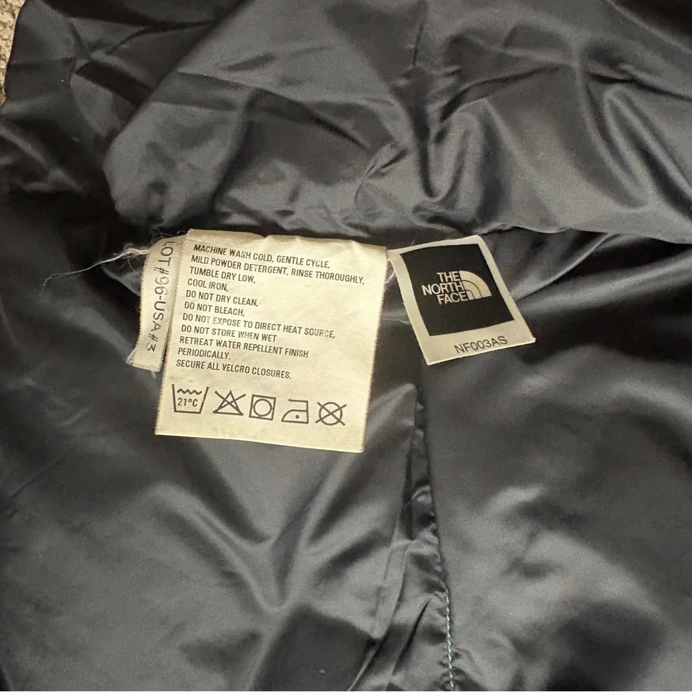 VTG 90s North Face Nuptse Evergreen & Black 700 Goose Down Gorpcore Puffer Vest